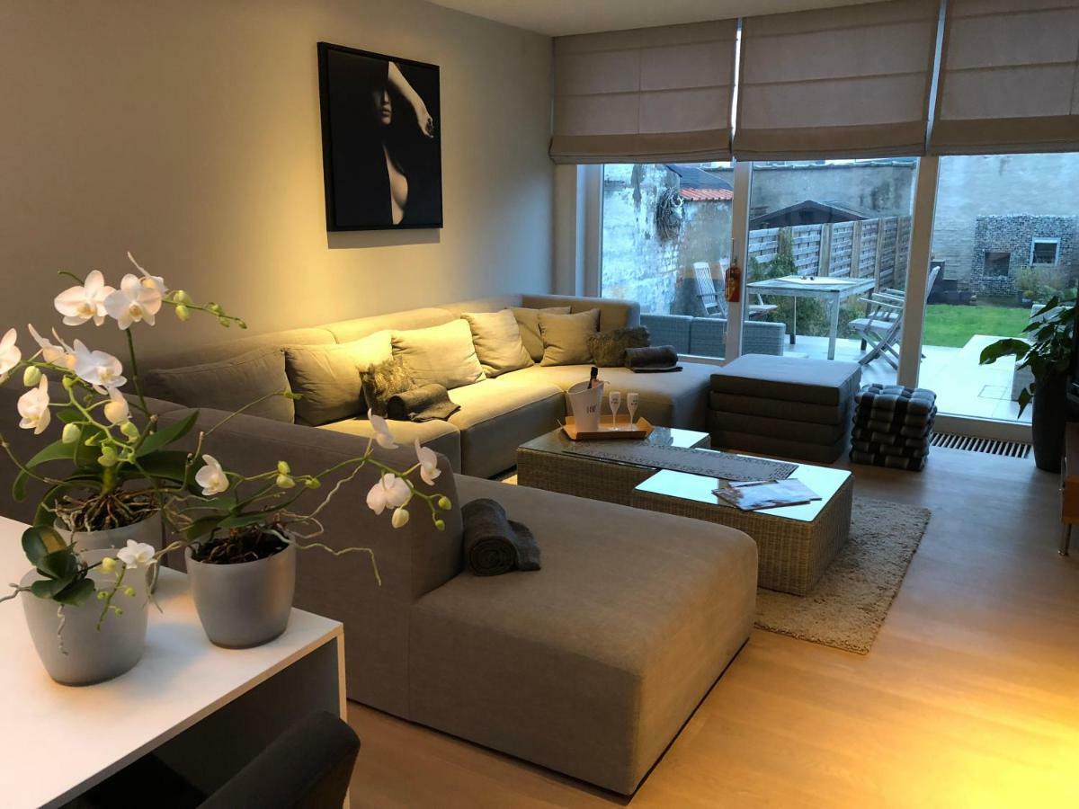 Home Bruges Cosy Comfort Modern Couple Privacy Walking Distance City Center Kitchen Terrace Garden Luaran gambar